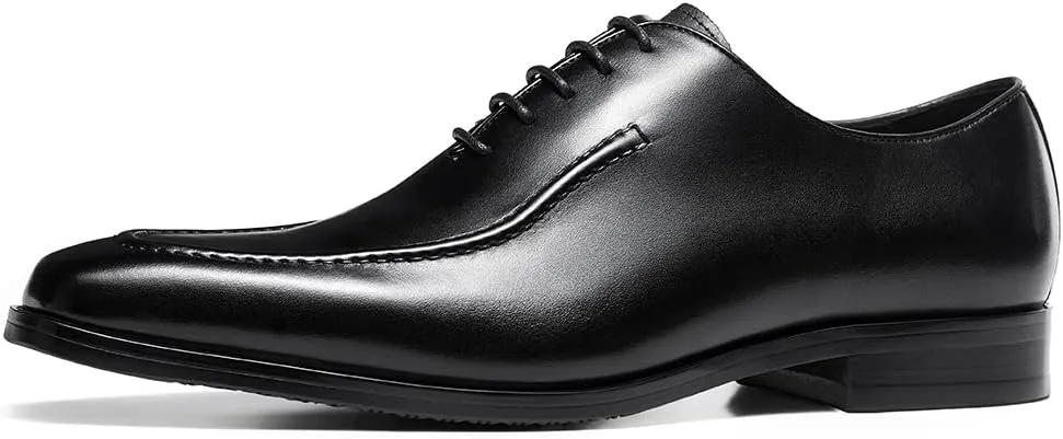 FRASOICUS Mens Oxford Shoes Mens Leather Dress Shoes Formal Dress Shoes for Men