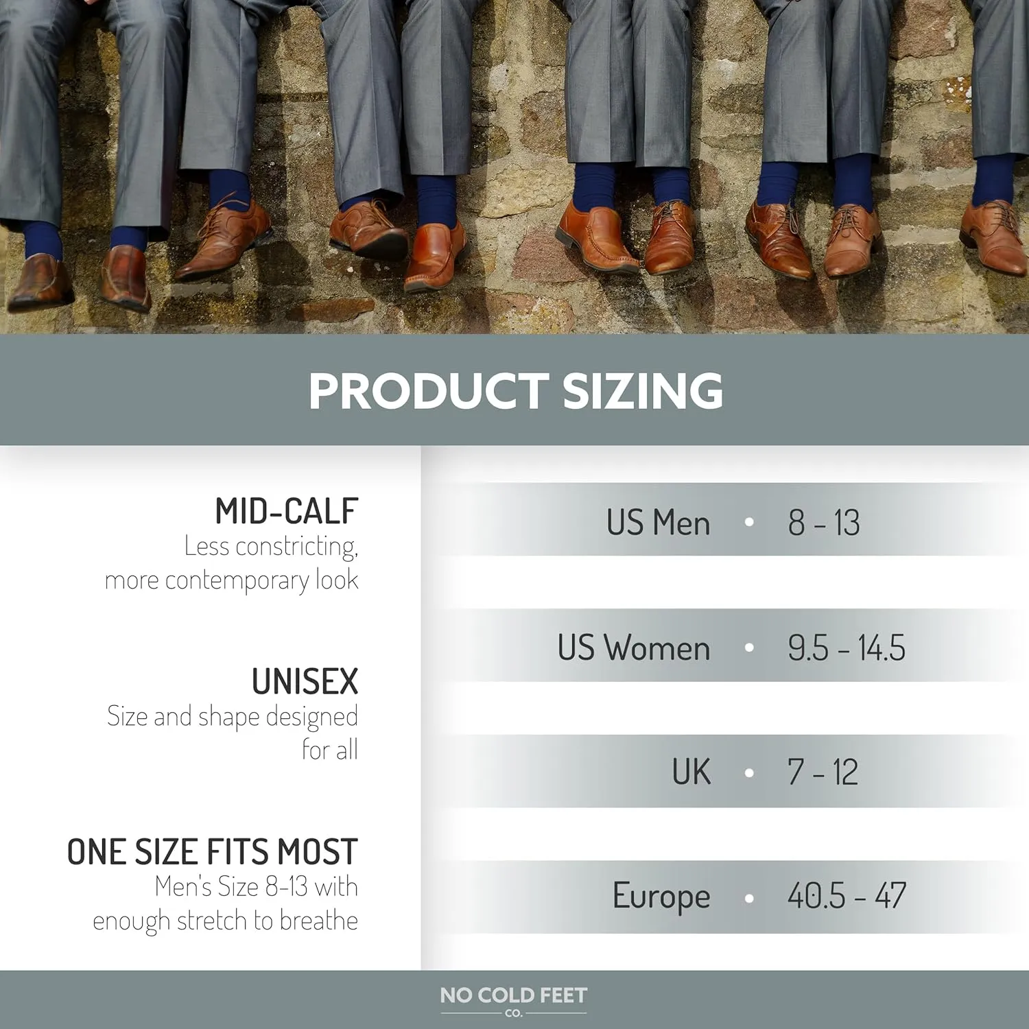 Fun Blue Colorful Novelty Socks for Men for Dress Casual Formal Groomsmen Wedding, 4 Pack