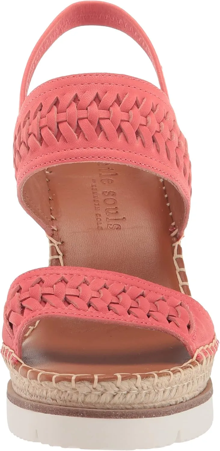 Gentle Souls by Kenneth Cole Women's Gisele Two Strap Heeled Sandal