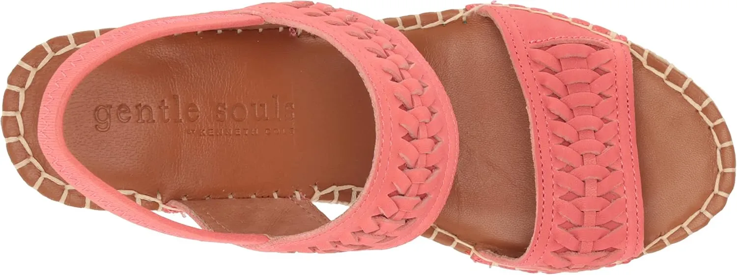 Gentle Souls by Kenneth Cole Women's Gisele Two Strap Heeled Sandal