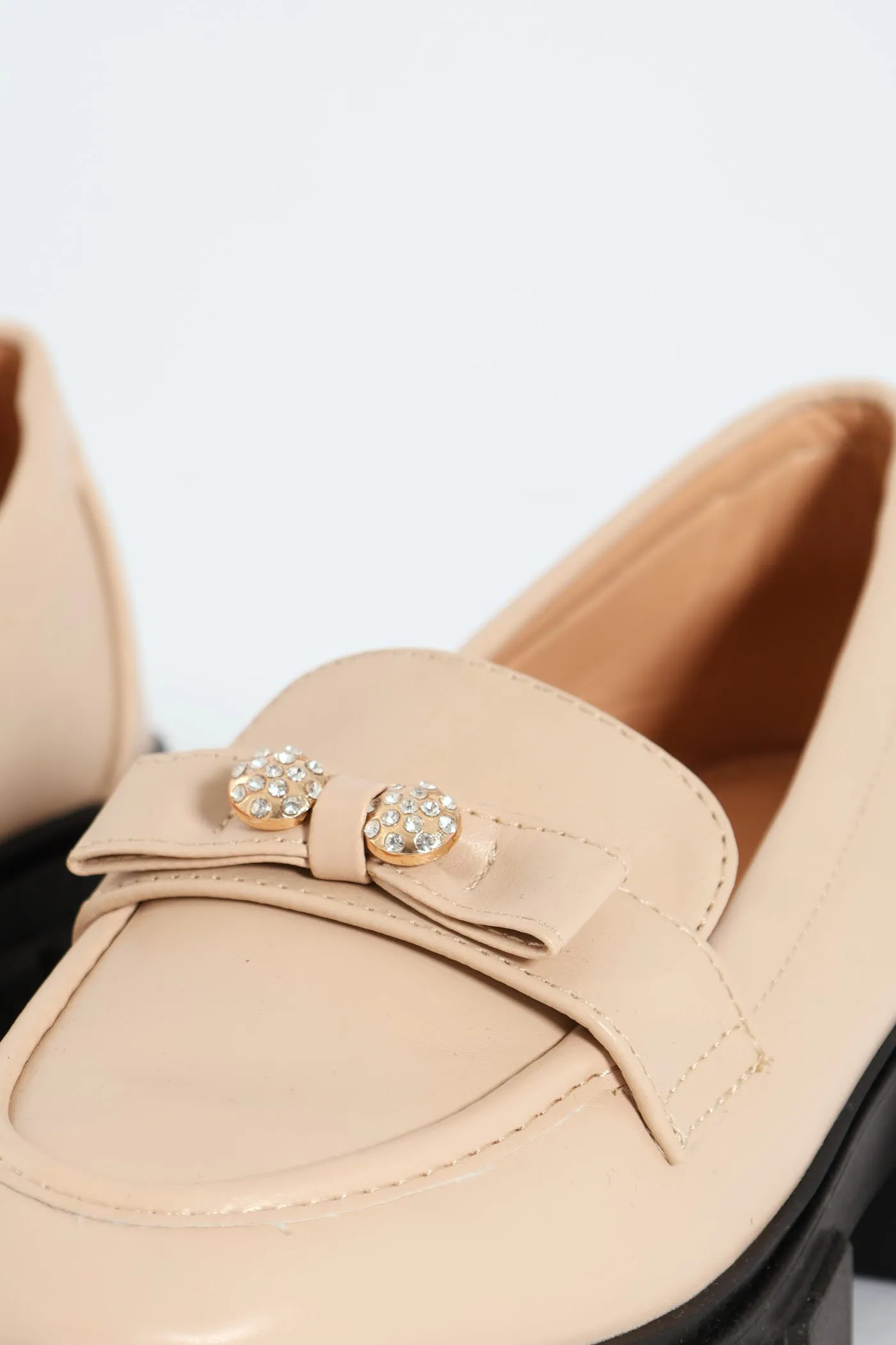 Girls Loafer - Beige