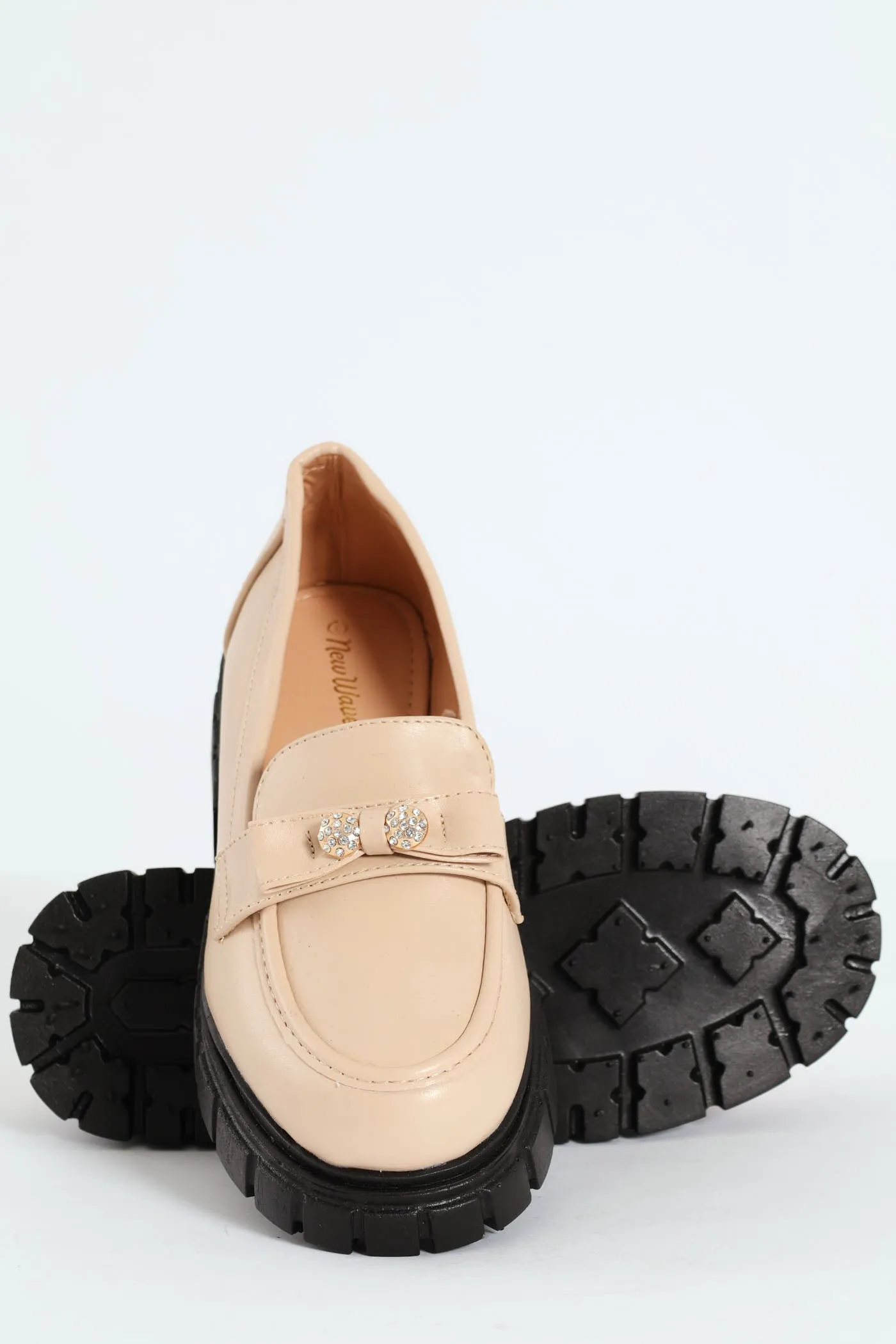 Girls Loafer - Beige