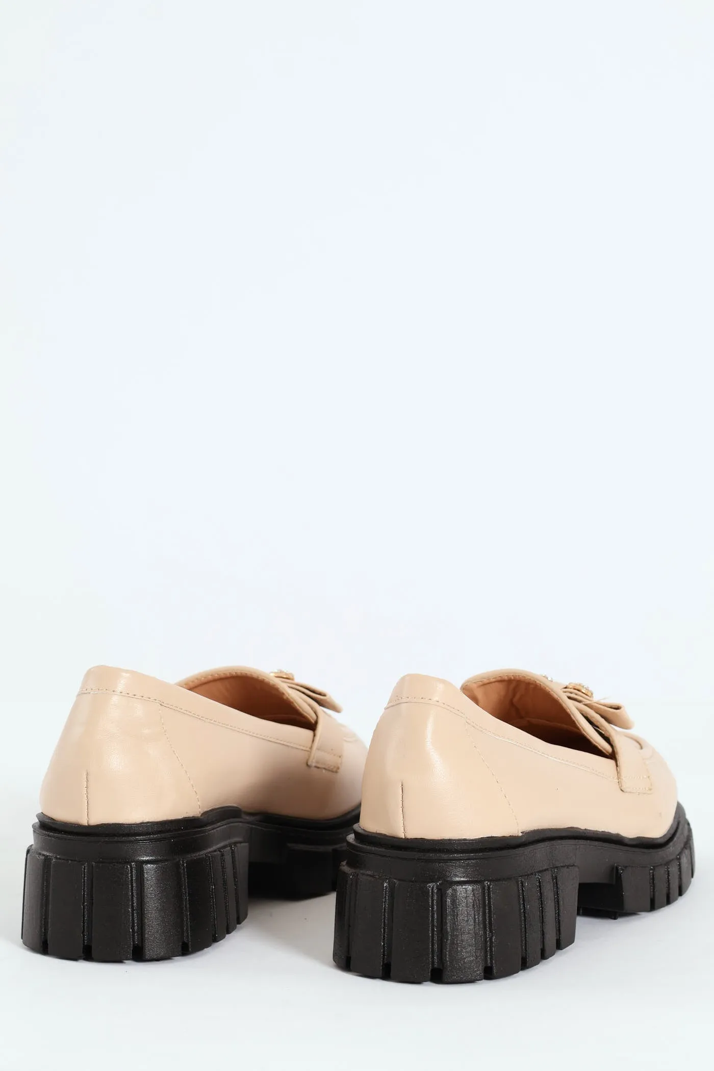 Girls Loafer - Beige