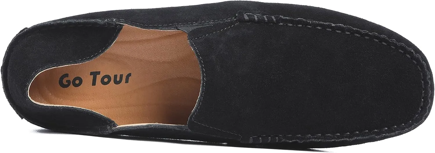 Go Tour Handmade Mens Casual Loafers Moccasins Slip On Driving Shoes