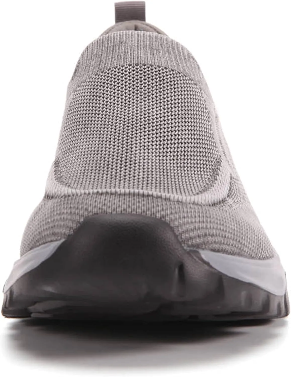 Go Tour Men's Walking Shoes - Casual Washed Knit Loafer Comfortable Slip On Athletic Sneakers