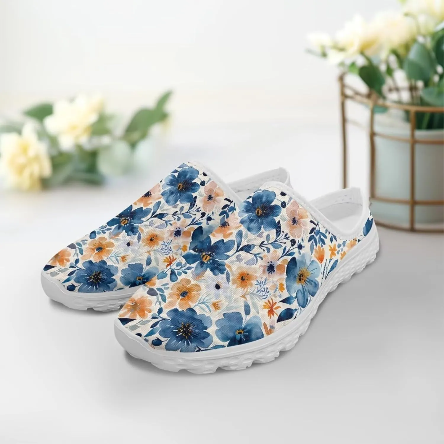 GOSTONG Slip-On Mule Clog for Women Comfortable Mules Shoes Breathable Non Slip Backless Slide Loafers for Walking Work Size 6-13.5