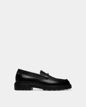 Gusto Loafer In Black Leather
