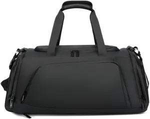 Gym Bag for Men and Women, with shoes and wet compartments - travel, sports, fitness and waterproof overnight bag