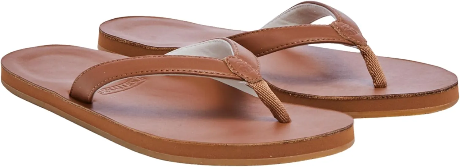 Hari Mari- The Clipper- Women's Waterproof Boat-Safe Full-Grain Leather Sandal- No Break Ins, Beveled Edge to Reduce Tripping, and Floats in Water