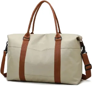 HBJWOV Large Women Travel Bag Luggage Bag Shoulder Bag Messenger Bag Casual Multi-Function Handbag