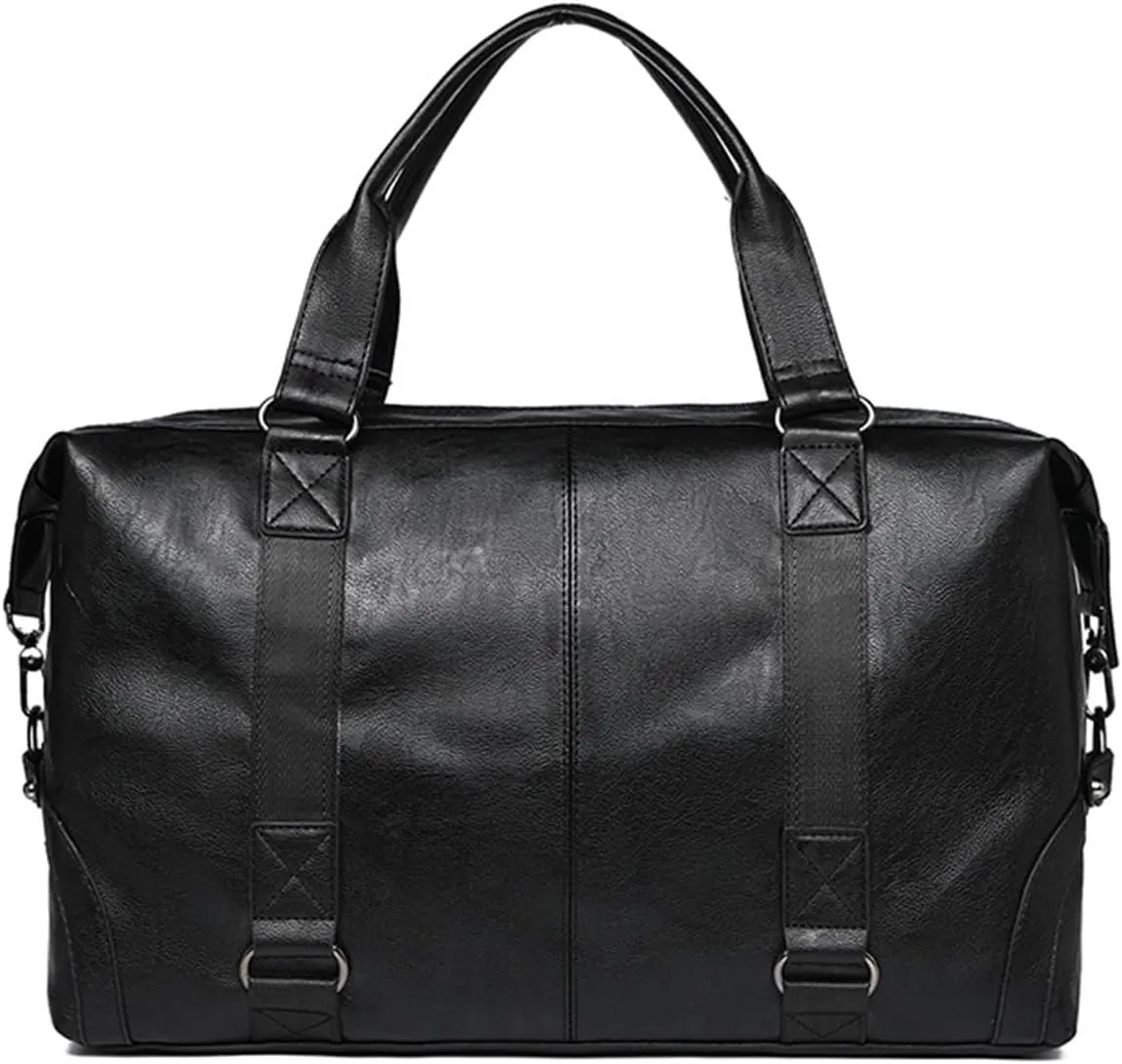 HBJWOV Men's Travel bag Business Trip Duffel bag Casual Crossbody bag Large Capacity Hand Bill Shoulder(D)