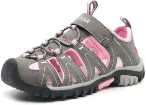 HOBIBEAR Boys Girls Sport Water Sandals Closed-Toe Outdoor(Toddler/Little Kid/Big Kid)