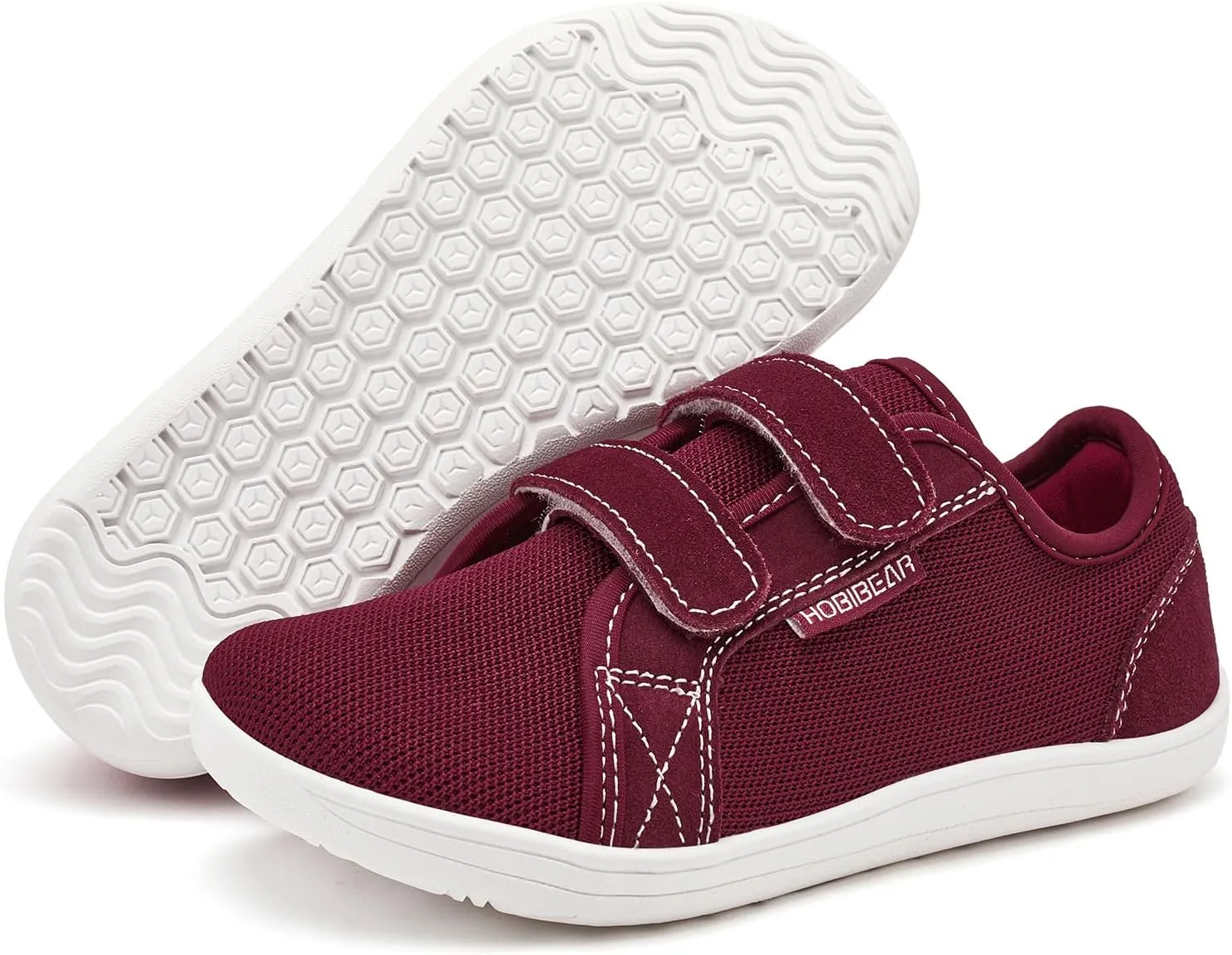 HOBIBEAR Kids Barefoot Shoes Minimalist | Zero Drop | Wide Width Fashion Sneaker Boys/Girls Toddler/Little/Big