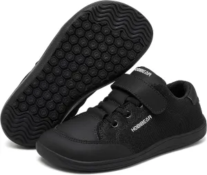 HOBIBEAR Kids Barefoot Shoes Wide Toe Box Zero Drop for Toddler Little Big Kid Boys Girls Walking Sneaker