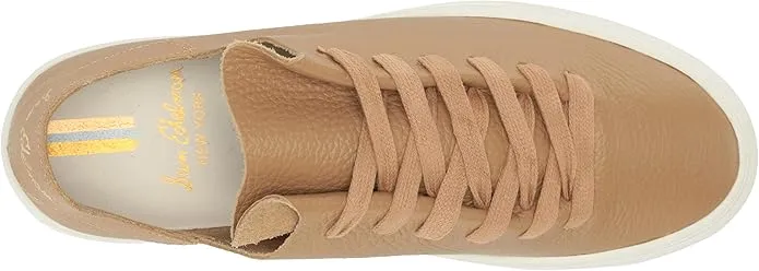 Hurry now Flats Sneakers Chunky Sam Edelman Efficient shipping Top Lace-Up Platform Poppy Camel Leather Low