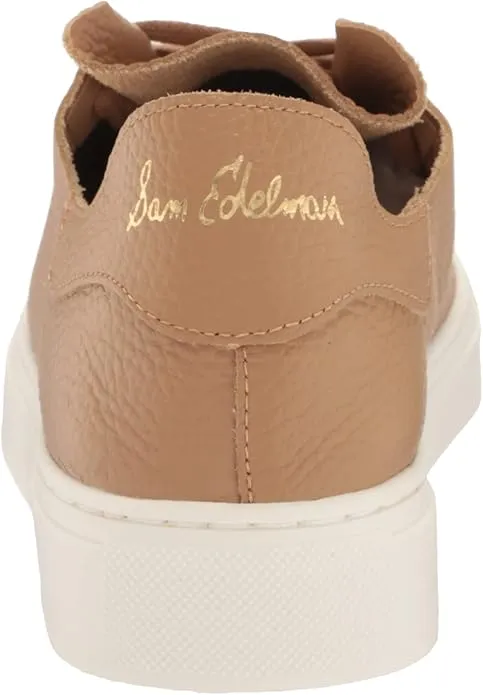 Hurry now Flats Sneakers Chunky Sam Edelman Efficient shipping Top Lace-Up Platform Poppy Camel Leather Low