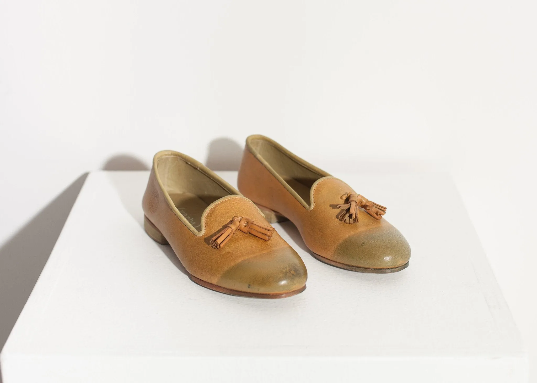 in Loafer On-budget Lime Leather Smart devices
