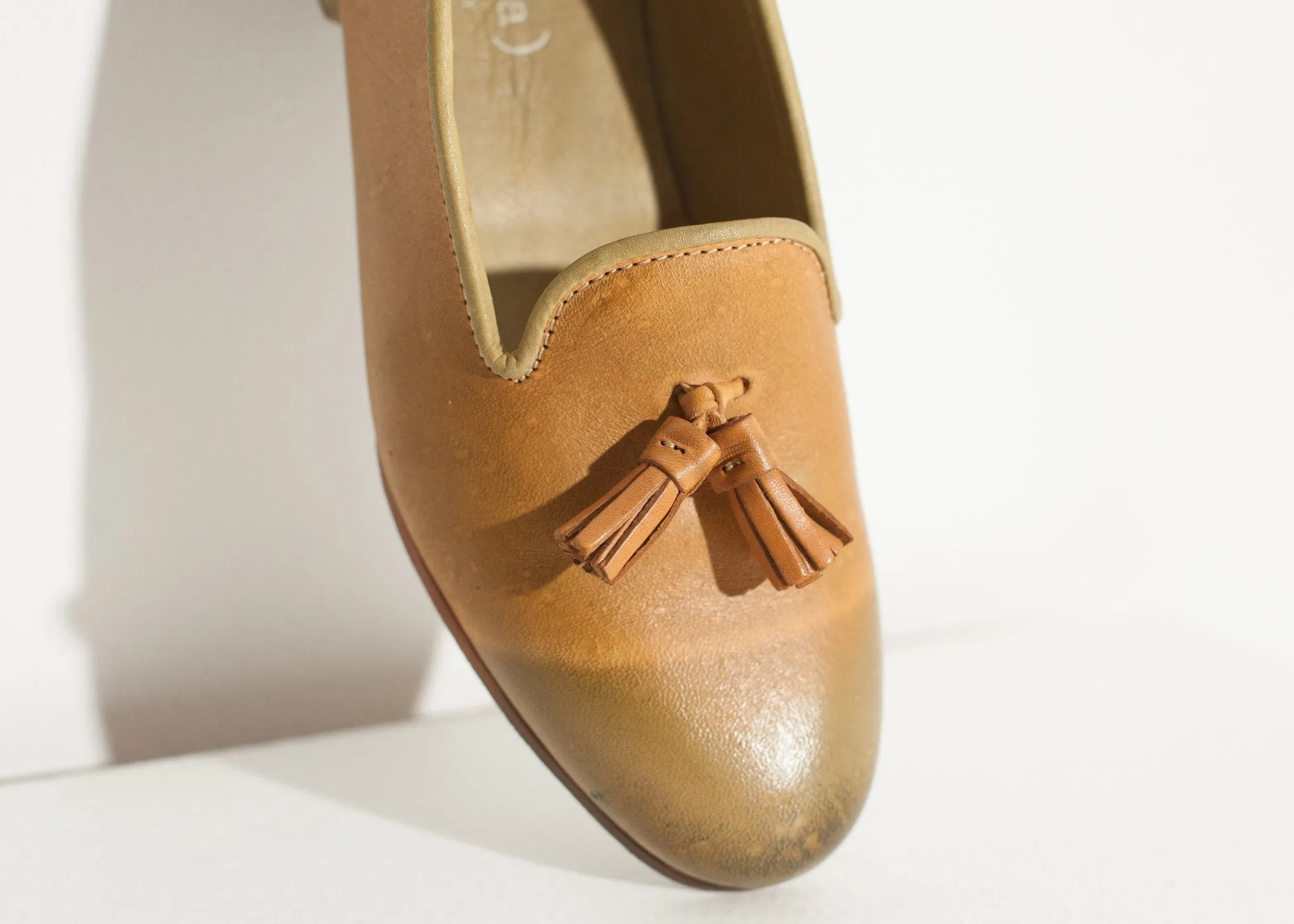 in Loafer On-budget Lime Leather Smart devices