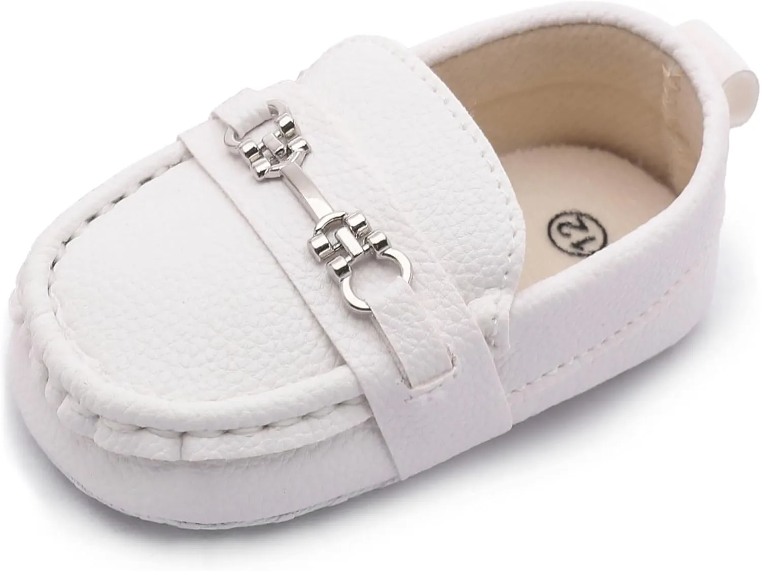 Infant Baby Boys Loafers Soft Sole PU Leather Toddler Moccasins Girls First Walking Crib Dress Shoes