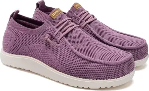 ITAZERO Wide Shoes for Women,Wide Walking Shoes for Women Slip On Loafer with Arch Support,Diabetic Women's Shoes Wide Width