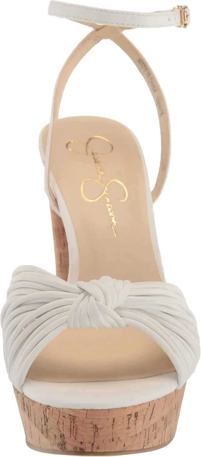 Jessica Simpson Womens Block Heel Ankle Strap