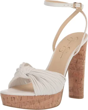 Jessica Simpson Womens Block Heel Ankle Strap