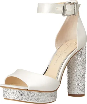 Jessica Simpson Women's Everyn Platform Sandal Heeled