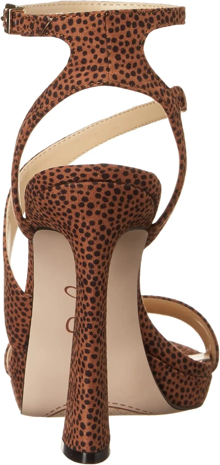 Jessica Simpson Womens Friso Buckle Ankle Strap Pumps
