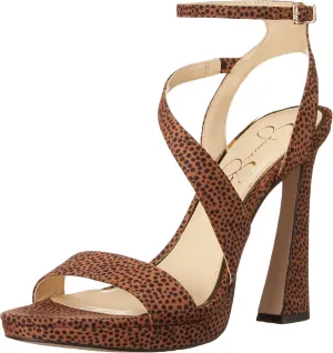 Jessica Simpson Womens Friso Buckle Ankle Strap Pumps
