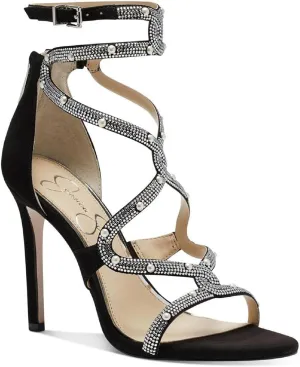 Jessica Simpson Women's Janya Ankle Strap High Heel Sandal Heeled