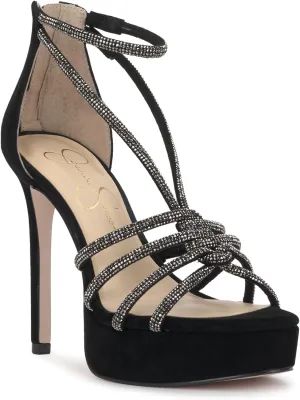 Jessica Simpson Women's Suvrie Ankle Strap Platform Sandal Heeled