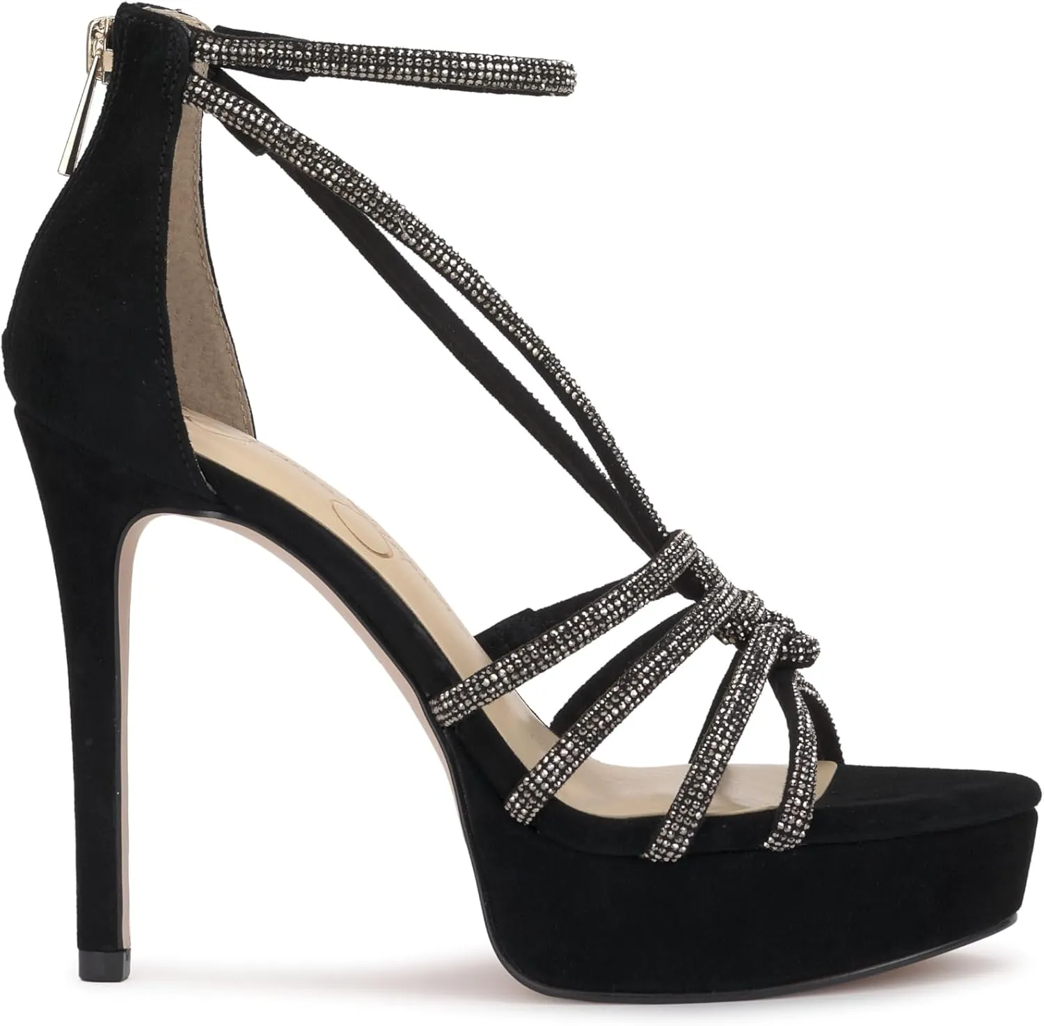 Jessica Simpson Women's Suvrie Ankle Strap Platform Sandal Heeled