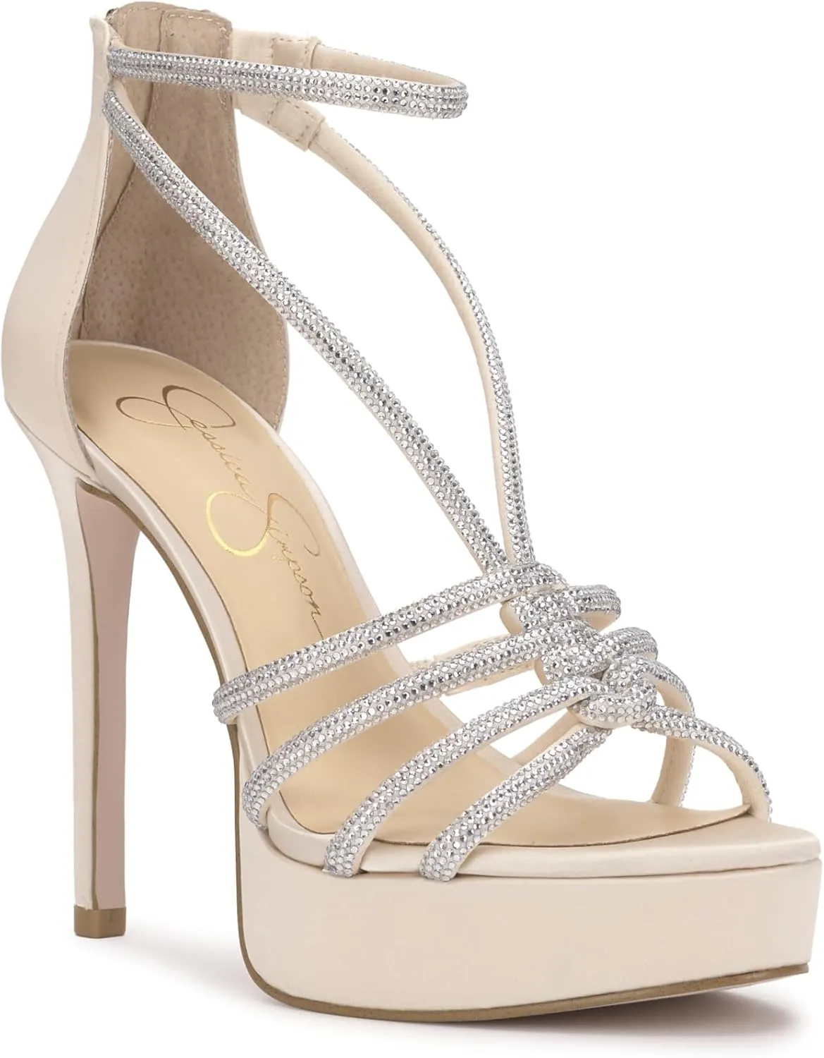 Jessica Simpson Women's Suvrie Ankle Strap Platform Sandal Heeled