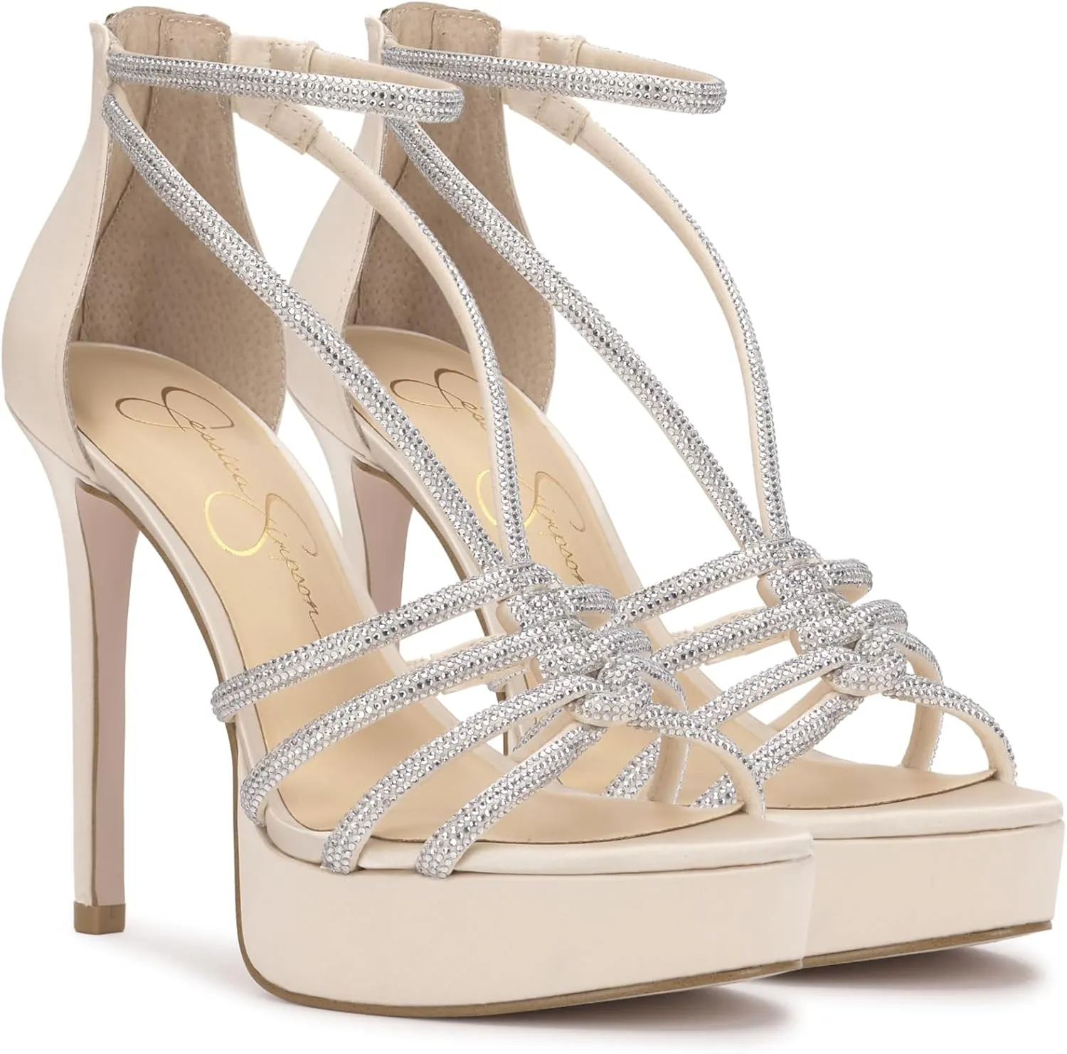 Jessica Simpson Women's Suvrie Ankle Strap Platform Sandal Heeled