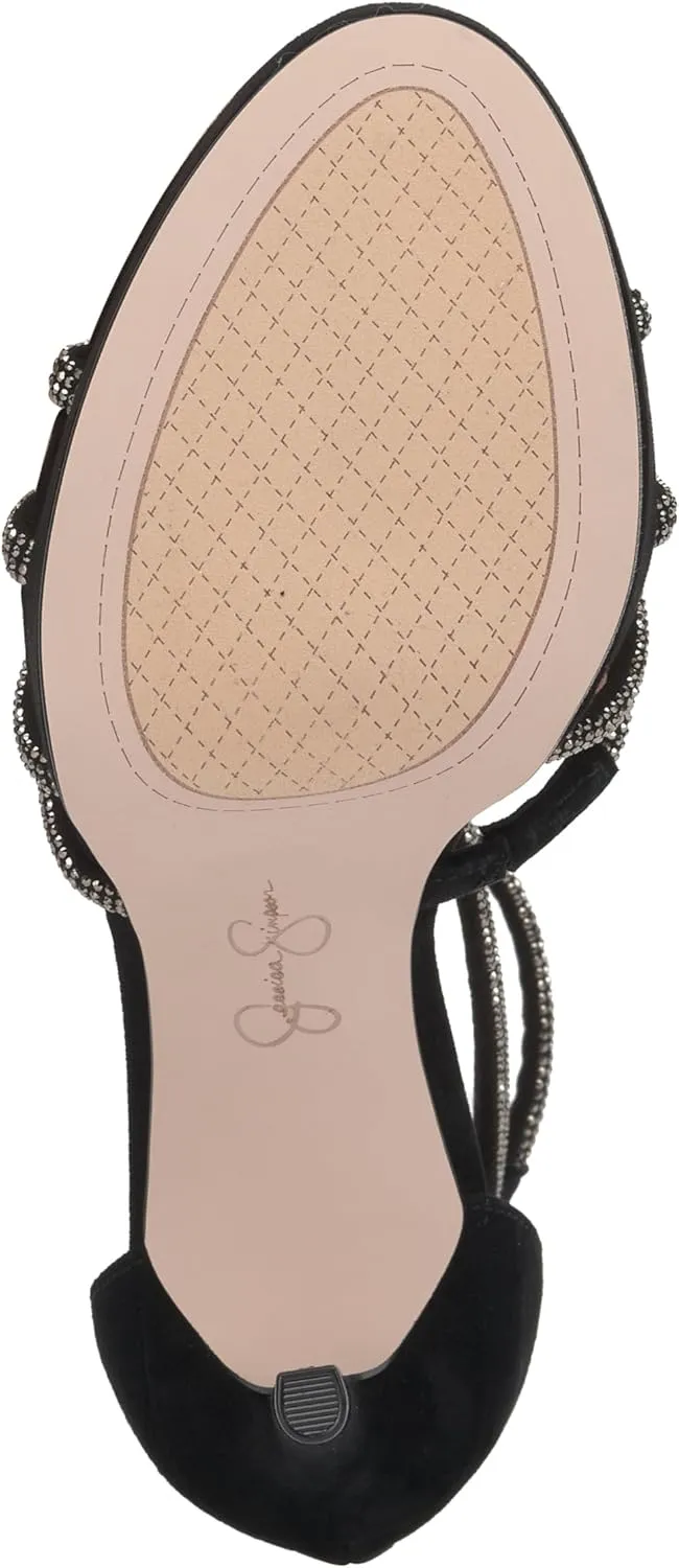 Jessica Simpson Women's Suvrie Ankle Strap Platform Sandal Heeled