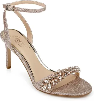 Jewel Badgley Mischka Dallyce Ankle Strap Stiletto Sandal
