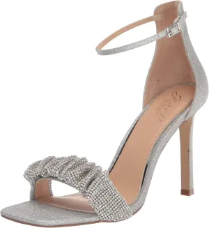 Jewel Badgley Mischka Ridley Bejeweled Strap Stiletto Heel