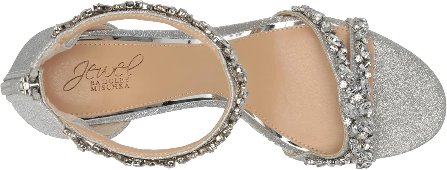 Jewel Badgley Mischka Women's Caroline Heeled Sandal