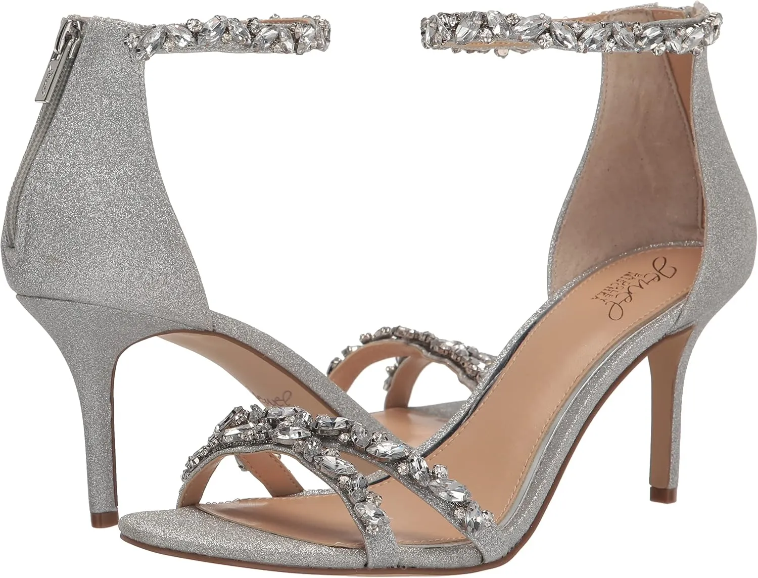Jewel Badgley Mischka Women's Caroline Heeled Sandal