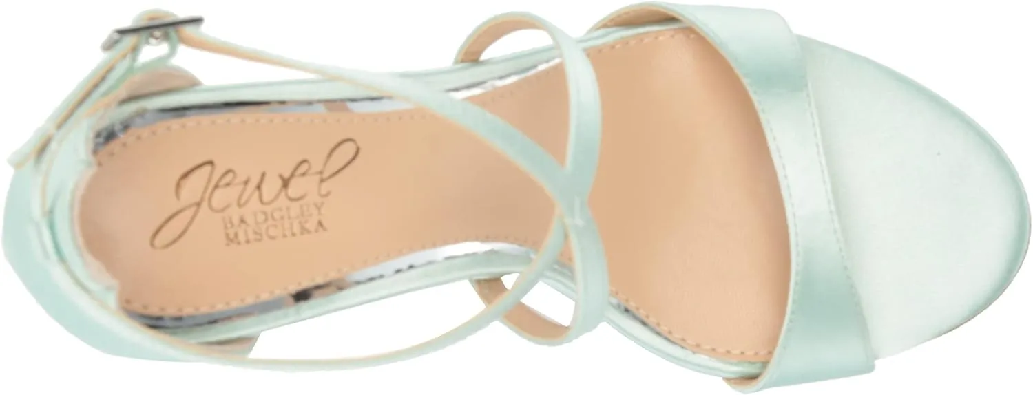 Jewel Badgley Mischka Women's Dimitra Heeled Sandal