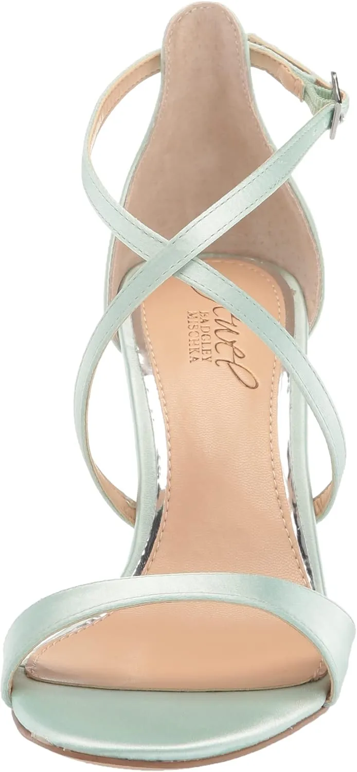 Jewel Badgley Mischka Women's Dimitra Heeled Sandal