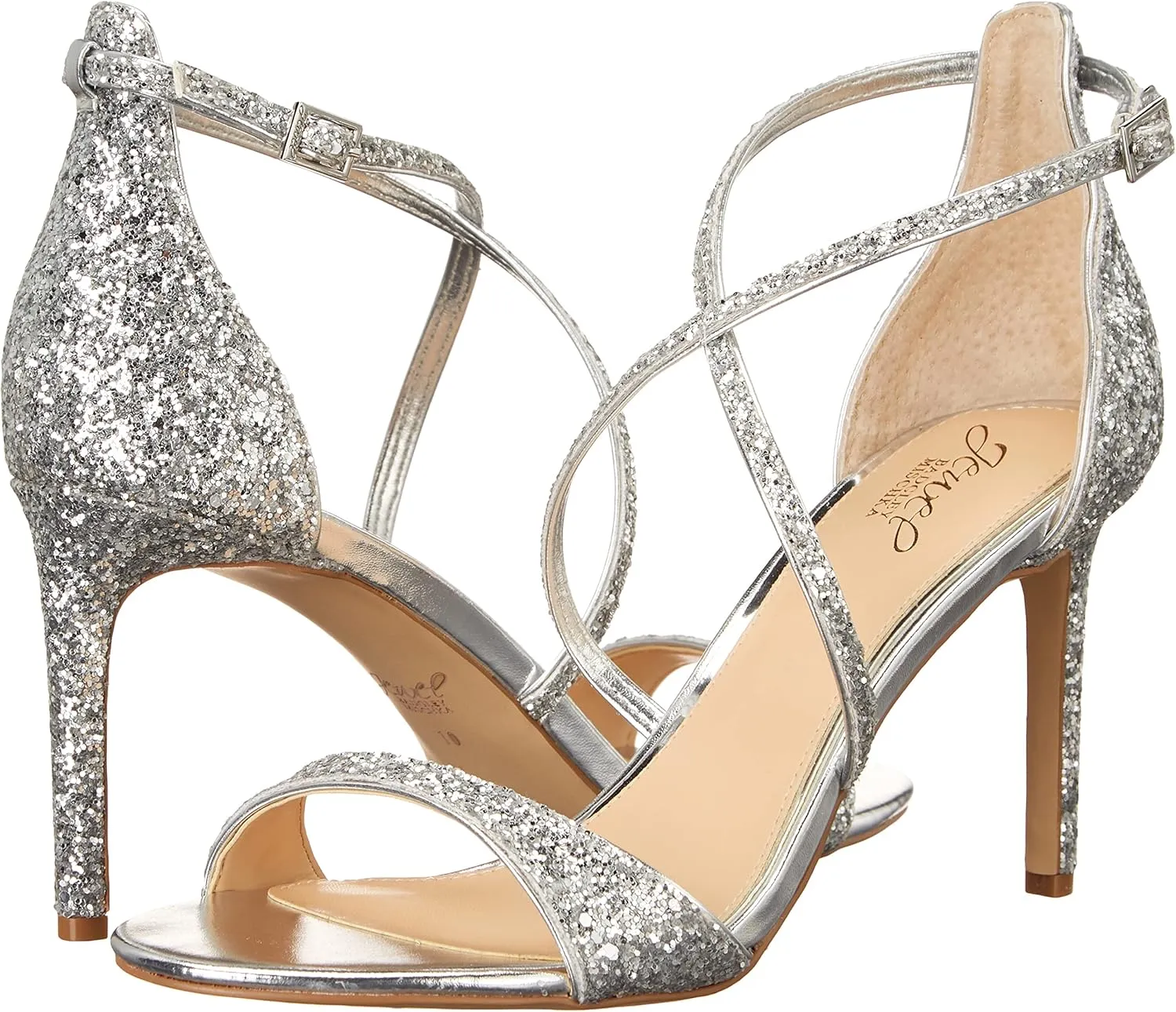 Jewel Badgley Mischka Women's Dimitra Heeled Sandal