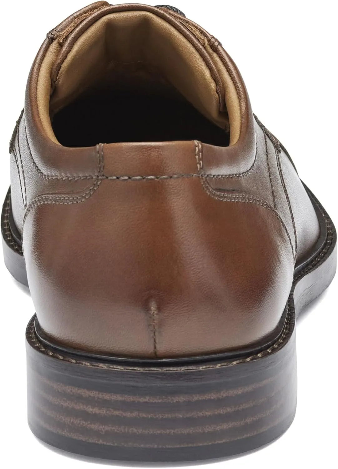 Johnston & Murphy Mason Cap Toe Men’s Shoe – Business Casual Leather Mens Dress Shoes, Comfortable Shoes for Men