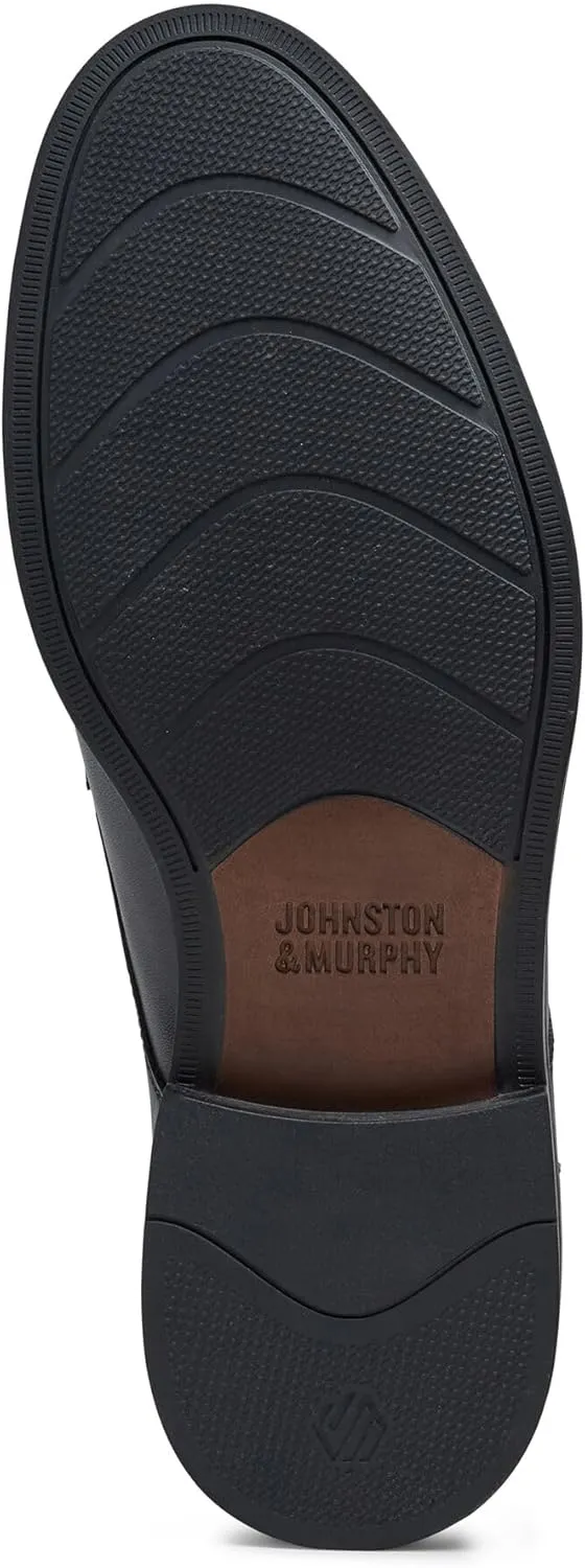 Johnston & Murphy Mason Cap Toe Men’s Shoe – Business Casual Leather Mens Dress Shoes, Comfortable Shoes for Men