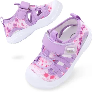 JOINFREE Toddler Boys Girls Water Shoes Breathable Qucik Dry Sport Beach Sandals Lightweight Barefoot Flexible