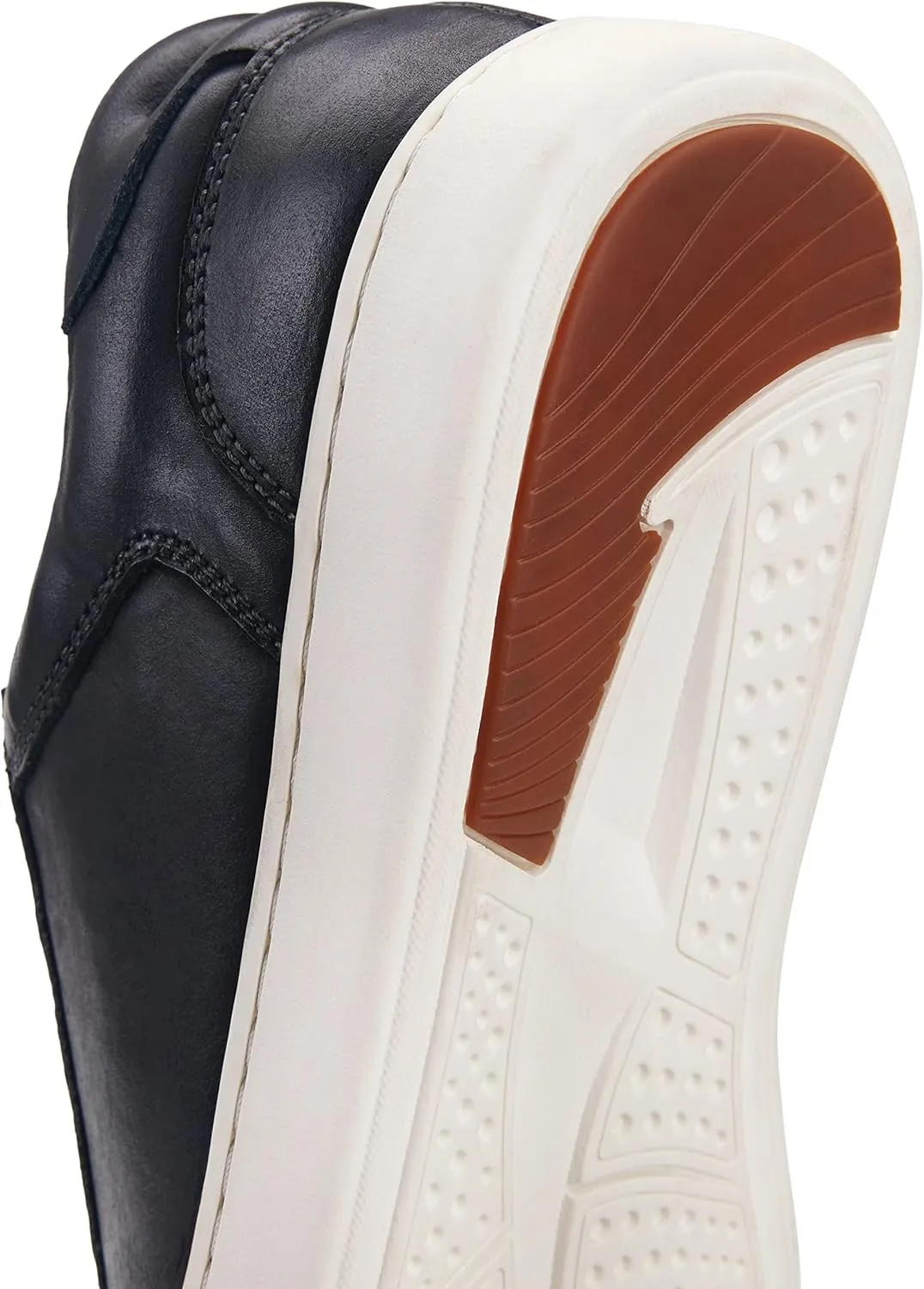 Jousen Men's Sneakers Leather Casual Shoes for Men Business Lace Up Dress Sneaker Mens Shoe