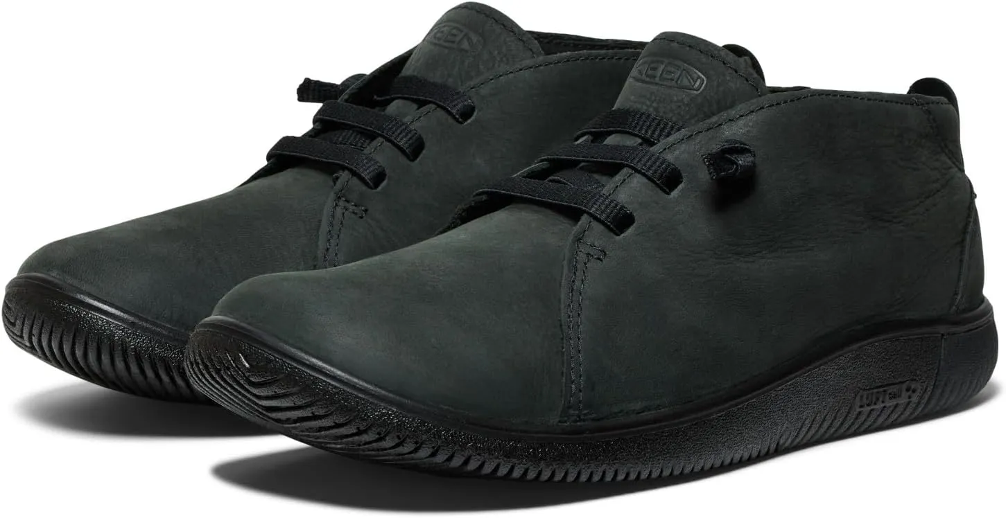 KEEN Men's Knx Mid Top Leather Flexible Comfortable Chukka Boots