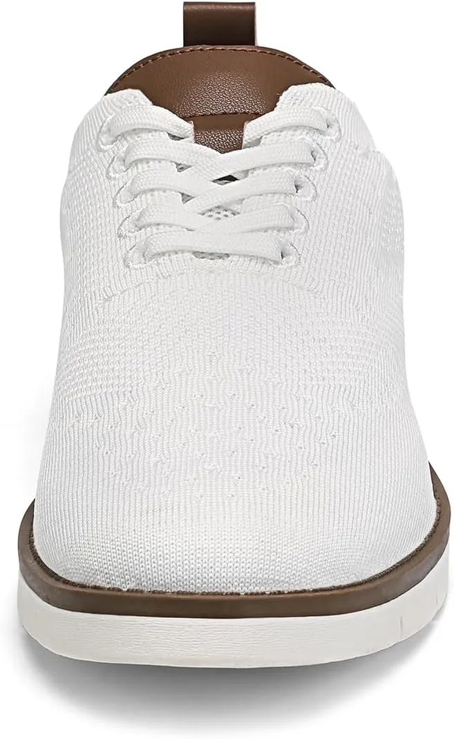 KESCOO Men's Casual Dress Shoes Comfortable Oxfords Fashion Business Footwear Mesh Walking Sneakers