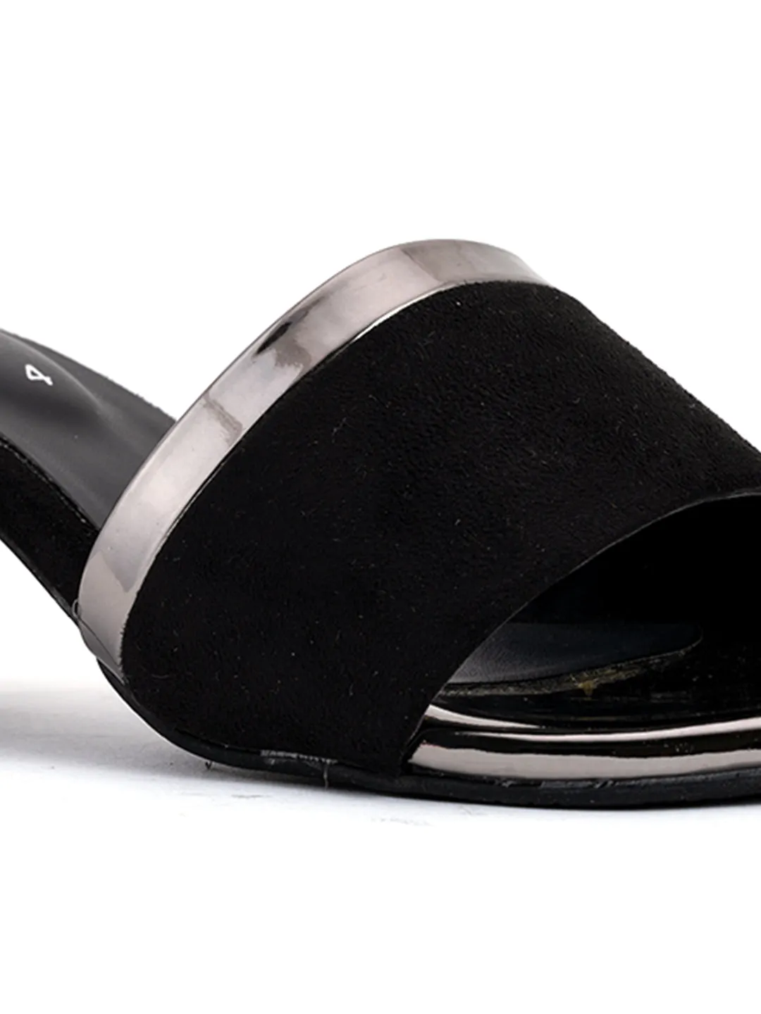 Khadim Block Heel Mule Slip On Sandal for Women