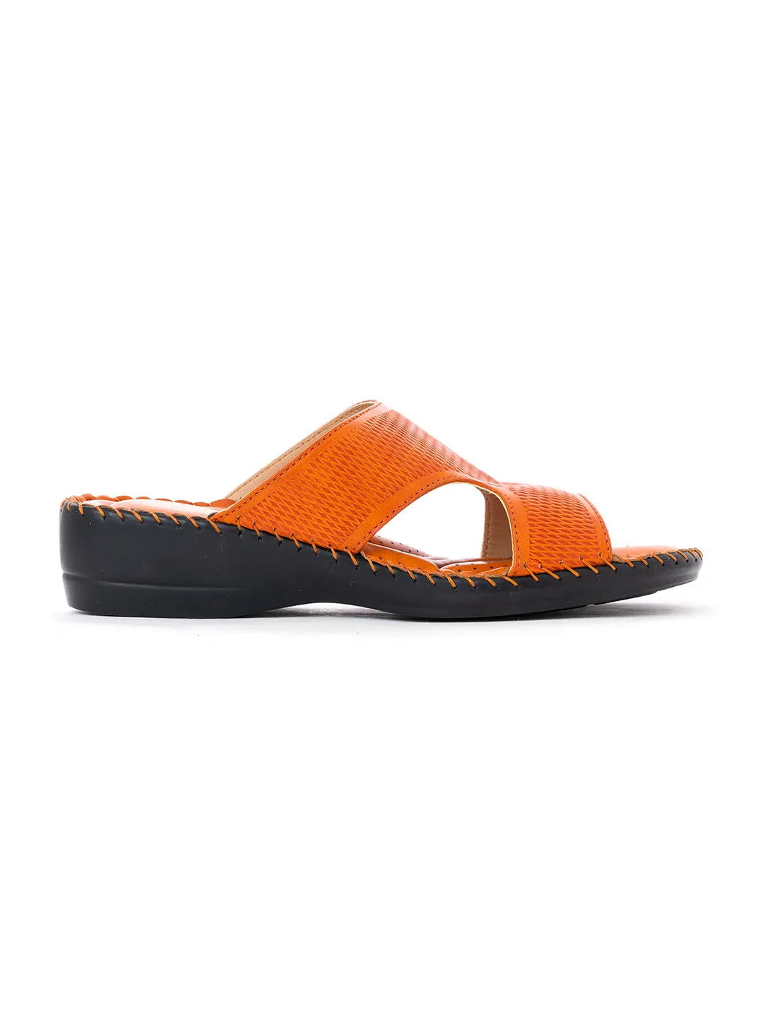 Khadim Softouch Wedge Heel Mule Slip On Sandal for Women